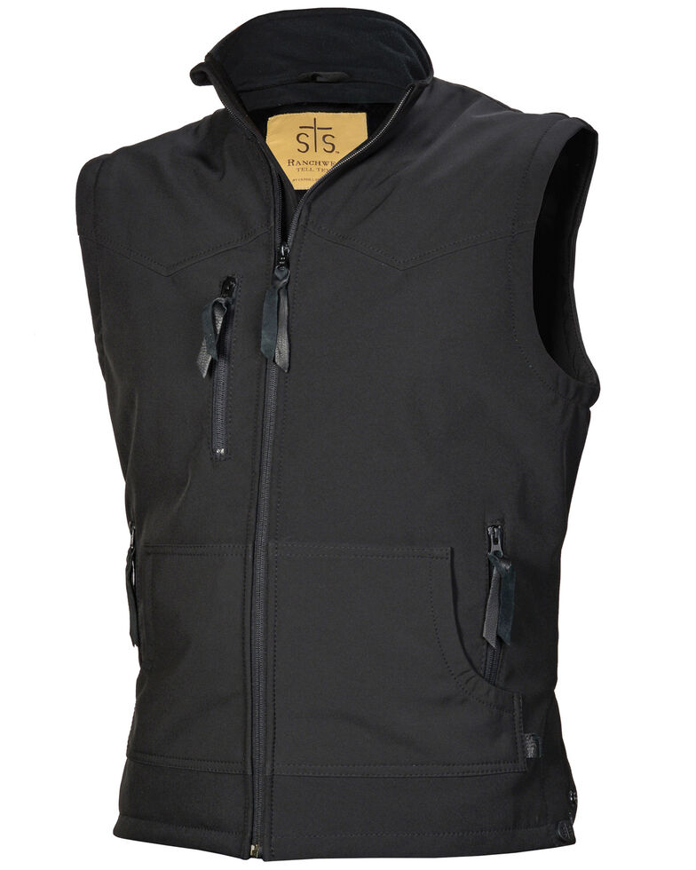 Sts Ranchwear Men S Black Barrier Vest Boot Barn