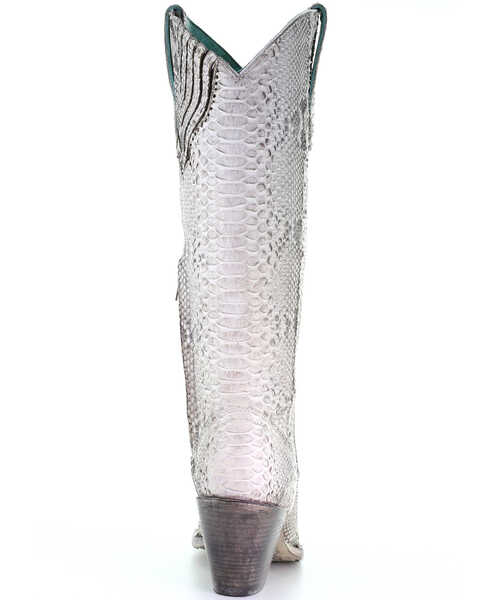 Image #4 - Corral Women's Python Tall Western Boots - Snip Toe, Python, hi-res