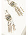 Image #2 - Shyanne Women's Juniper Sky Chandelier Earrings, Teal, hi-res