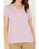 Image #3 - Carhartt Women's Relaxed Fit Lightweight Short Sleeve V Neck T-Shirt, , hi-res