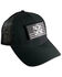 Image #1 - Howitzer Men's Circle Logo Flag Patch Ball Cap, Black, hi-res