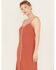 Image #2 - Idyllwind Women's Myrtle Embroidered Trim Maxi Dress, Pecan, hi-res