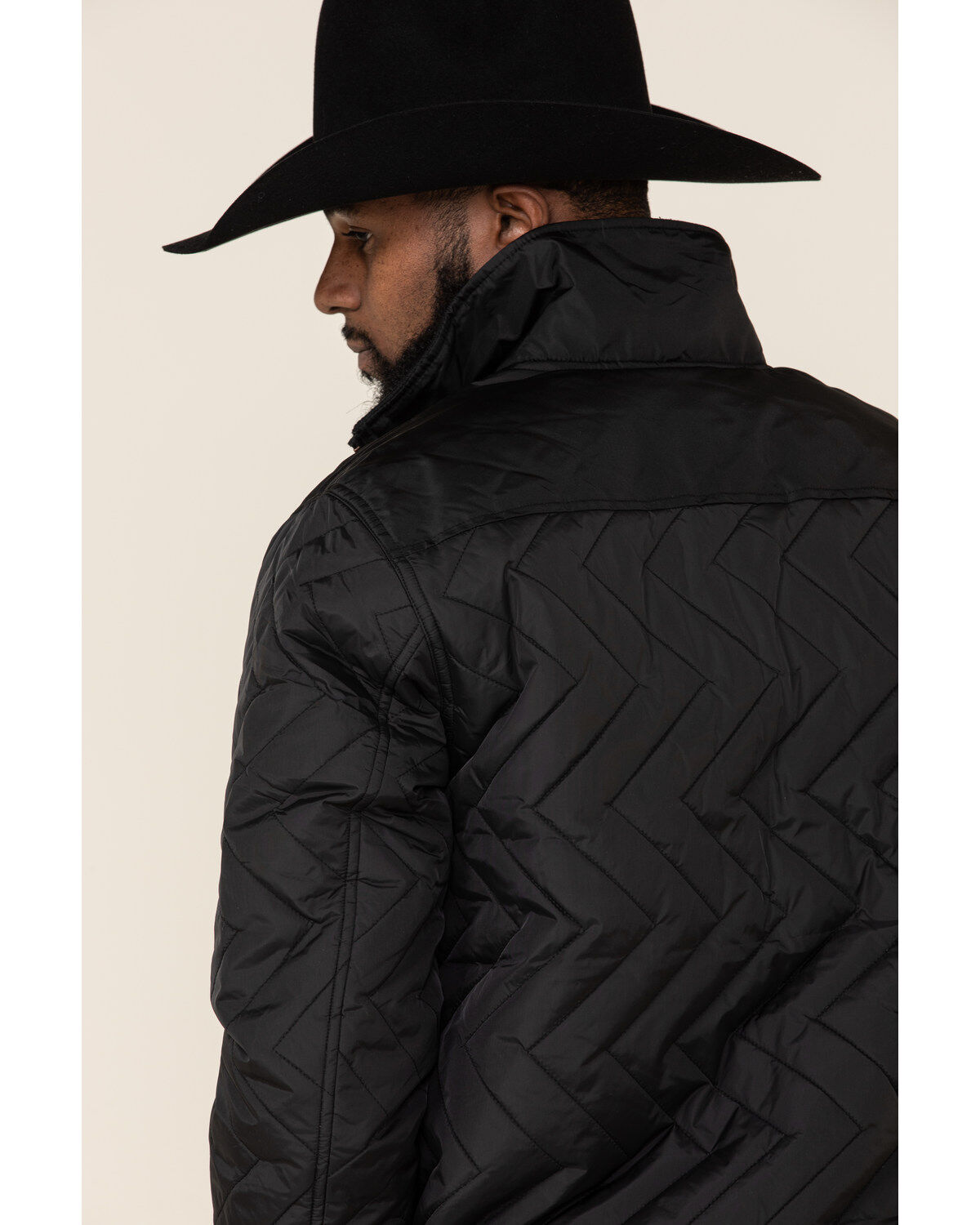 Image #5 - Kimes Ranch Men's Black Skink Quilted Shirt Jacket, , hi-res