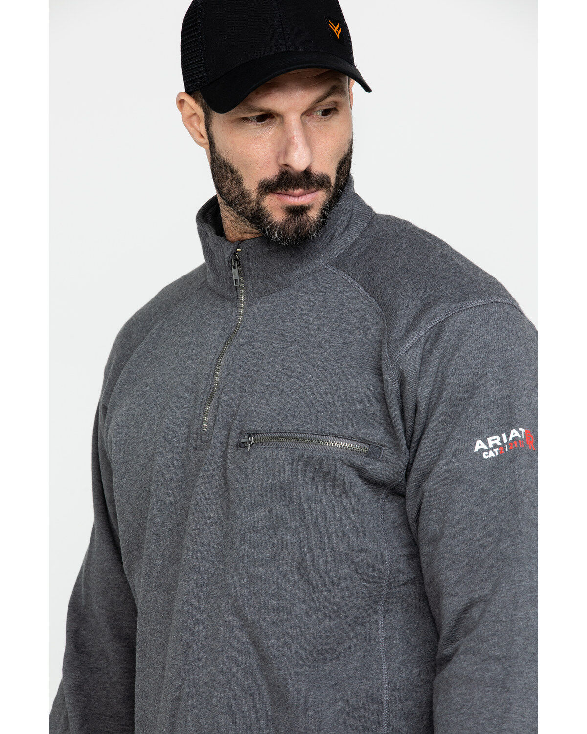 ariat men's quarter zip