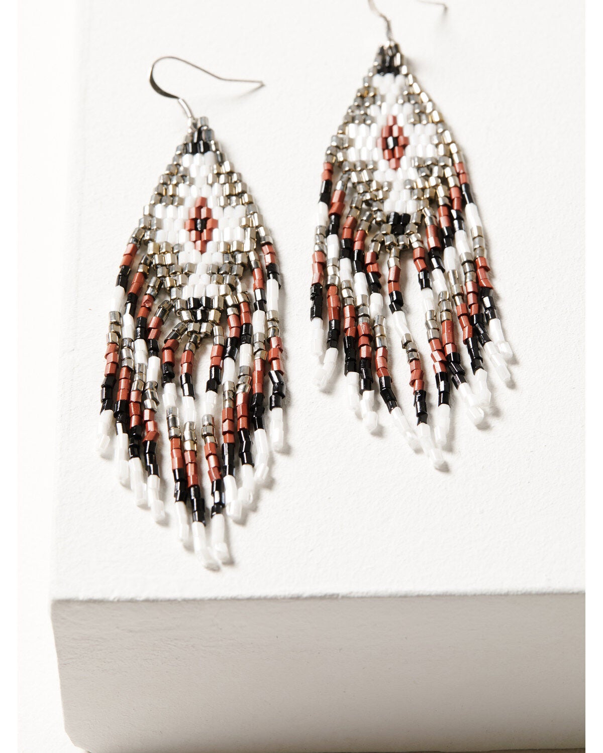 Idyllwind Women's Trousdale Beaded Fringe Earrings, Turquoise, hi-res