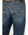 Cinch Men's Ian Dark Stonewash Performance Stretch Slim Bootcut Jeans , Indigo, hi-res
