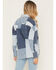 Image #4 - Kimes Ranch Women's Olly Patchwork Long Sleeve Snap Denim Shirt, Blue, hi-res