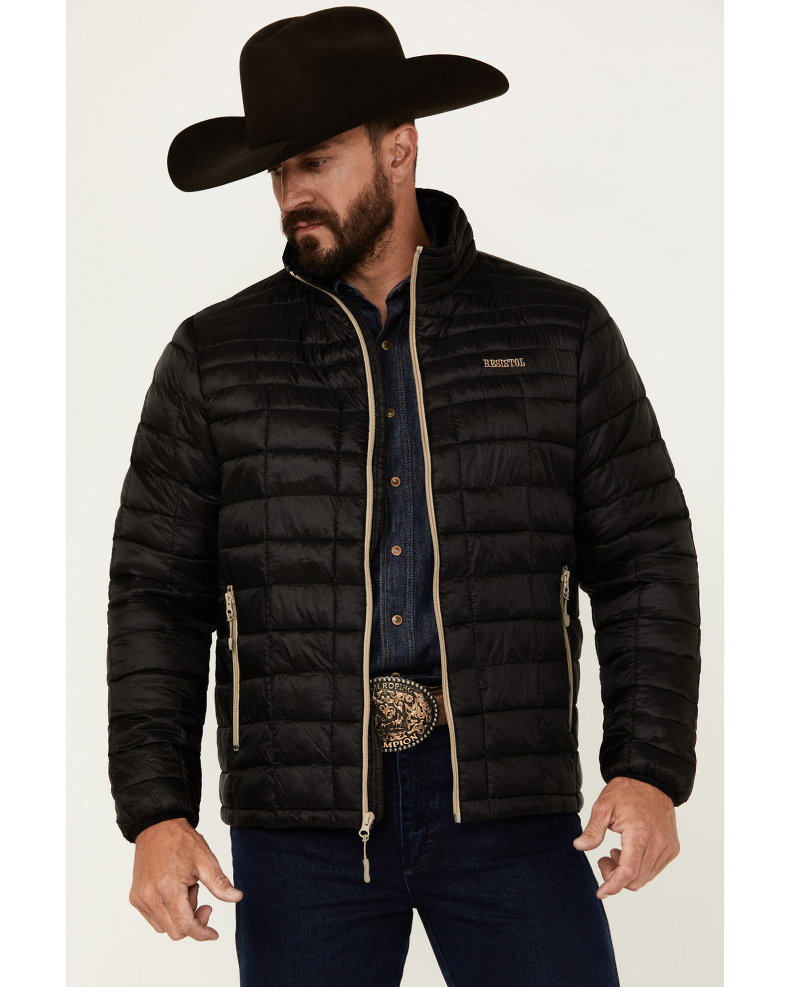 Resistol Men s Cold Bloq Puffer Jacket Boot Barn