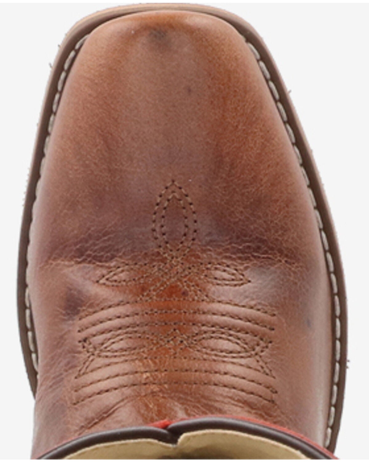 Image #5 - Smoky Mountain Boys' Wichita Western Boots - Square Toe, Red, hi-res