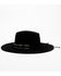 Nikki Beach Women's Black Thunder Band Fedora Hat, Black, hi-res