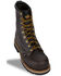 Image #1 - Thorogood Men's 8" Made In The USA Work Boots - Composite Toe, Brown, hi-res