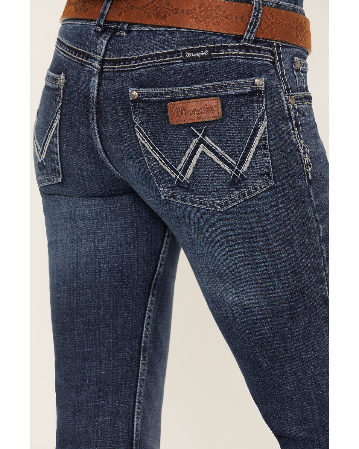 Product Name:  Wrangler Retro Women's Sadie Bootcut Medium Wash Low Rise Stretch Jeans