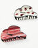 Image #3 - Idyllwind Women's Carissa Rose Hat Hair Clip Set - 2 Piece, White, hi-res