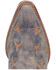 Dingo Women's Liberty Western Booties - Snip Toe, Blue, hi-res