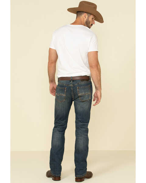 Image #2 - Rock & Roll Denim Men's Revolver Dark Vintage Stretch Slim Straight Jeans , , hi-res