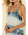 Image #5 - Rag Poet Women's Tie Dye Stripe Pura Midi Dress, Blue, hi-res