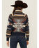 Image #4 - Shyanne Women's Southwestern Print Pullover, Navy, hi-res