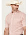 Image #2 - Wrangler Men's Classic Medallion Print Short Sleeve Button-Down Western Shirt, Orange, hi-res