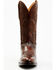 Image #4 - El Dorado Men's Calf Leather Western Boots - Round Toe, Tan, hi-res