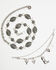 Image #3 - Shyanne Women's Layered Charm Concho Chain Belt, Silver, hi-res