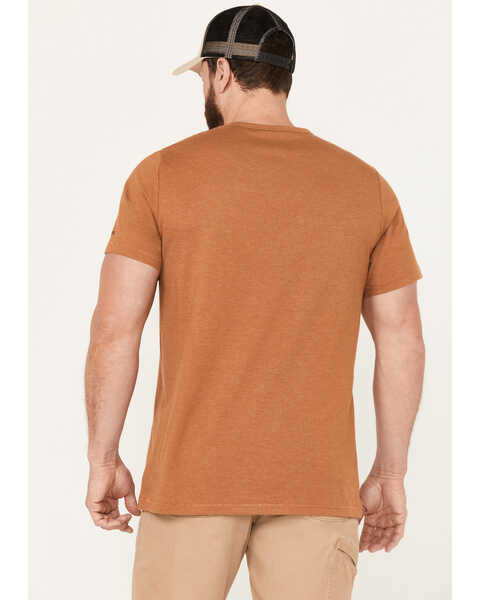 Image #4 - Brothers and Sons Men's Fish Short Sleeve Graphic T-Shirt, Rust Copper, hi-res