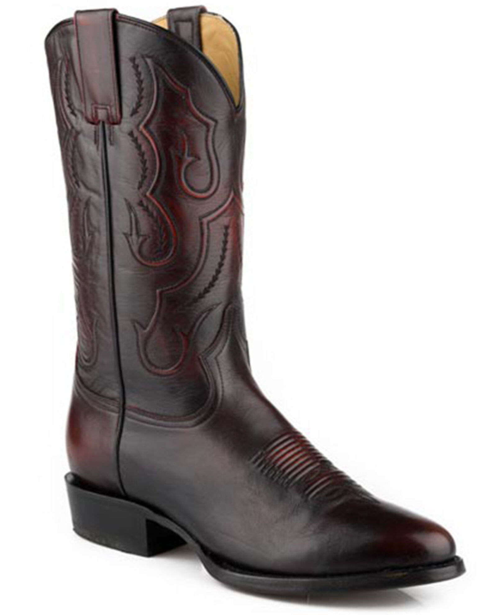 Stetson Men s Carlisle Western Boots Medium Toe Boot Barn