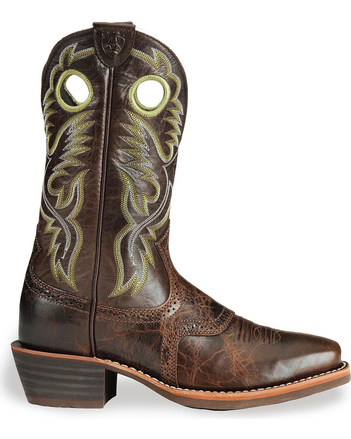 ariat heritage roughstock western boot