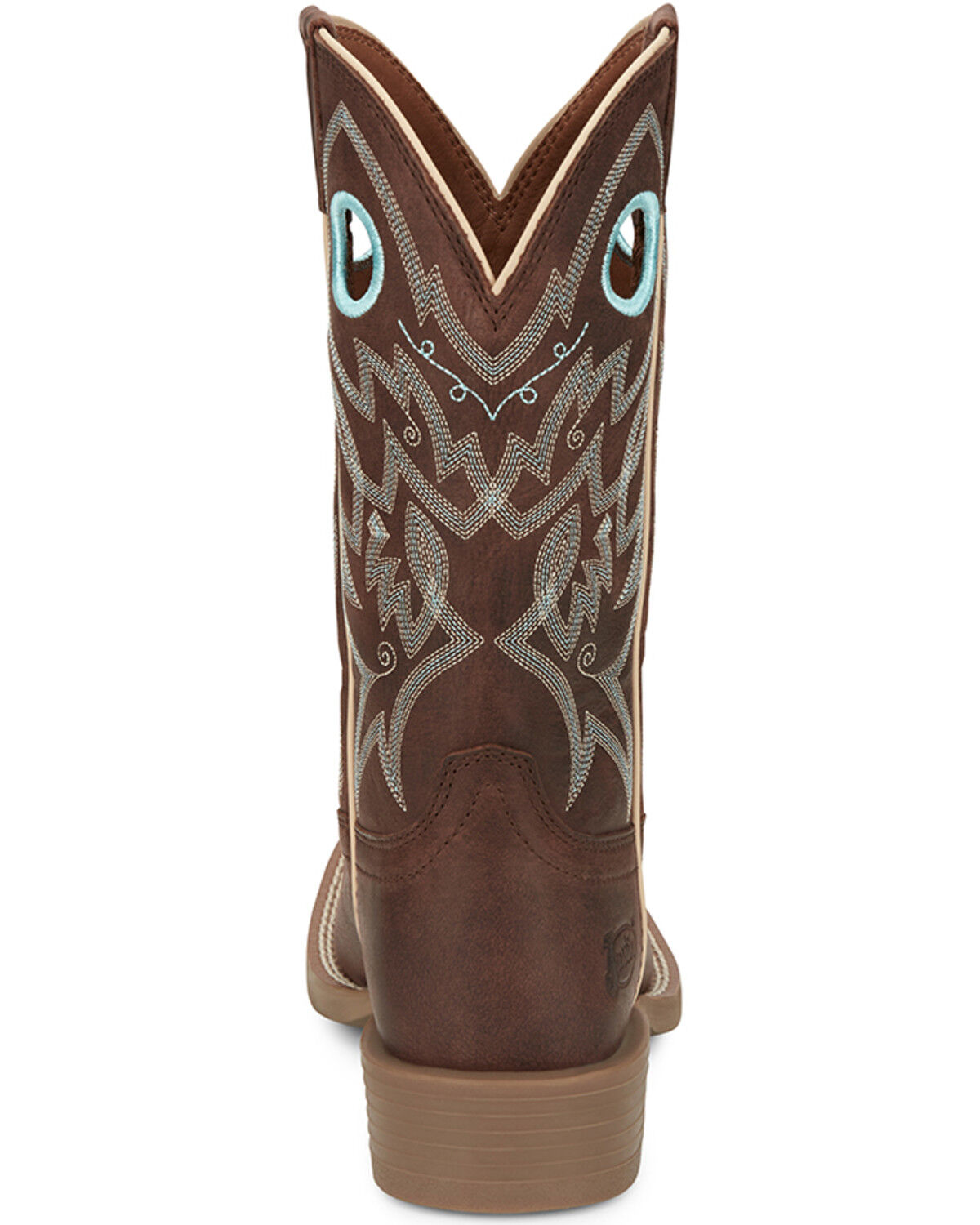 Image #5 - Justin Women's Liberty Western Boots - Broad Square Toe, Brown, hi-res