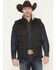 Image #1 - Cody James Men's Oil Slick Snap Lined Vest - Tall, Black, hi-res