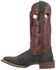 Image #3 - Laredo Men's Isaac Western Boot - Broad Square Toe, Black, hi-res