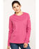 Image #1 - Ariat Women's FR Air Crew Long Sleeve Work Shirt, , hi-res