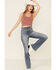By Together Women's Solid Chestnut Seamless Ribbed Cropped Tank Top , Chestnut, hi-res