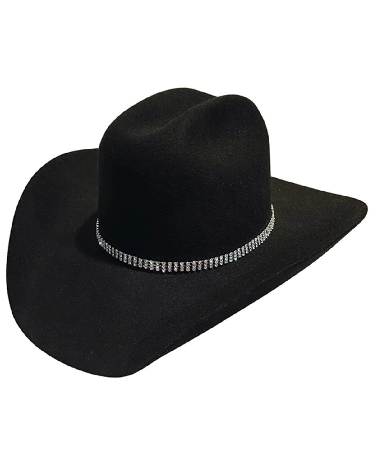 Image #1 - Austin Accent Women's Crystal Hat Band, Silver, hi-res
