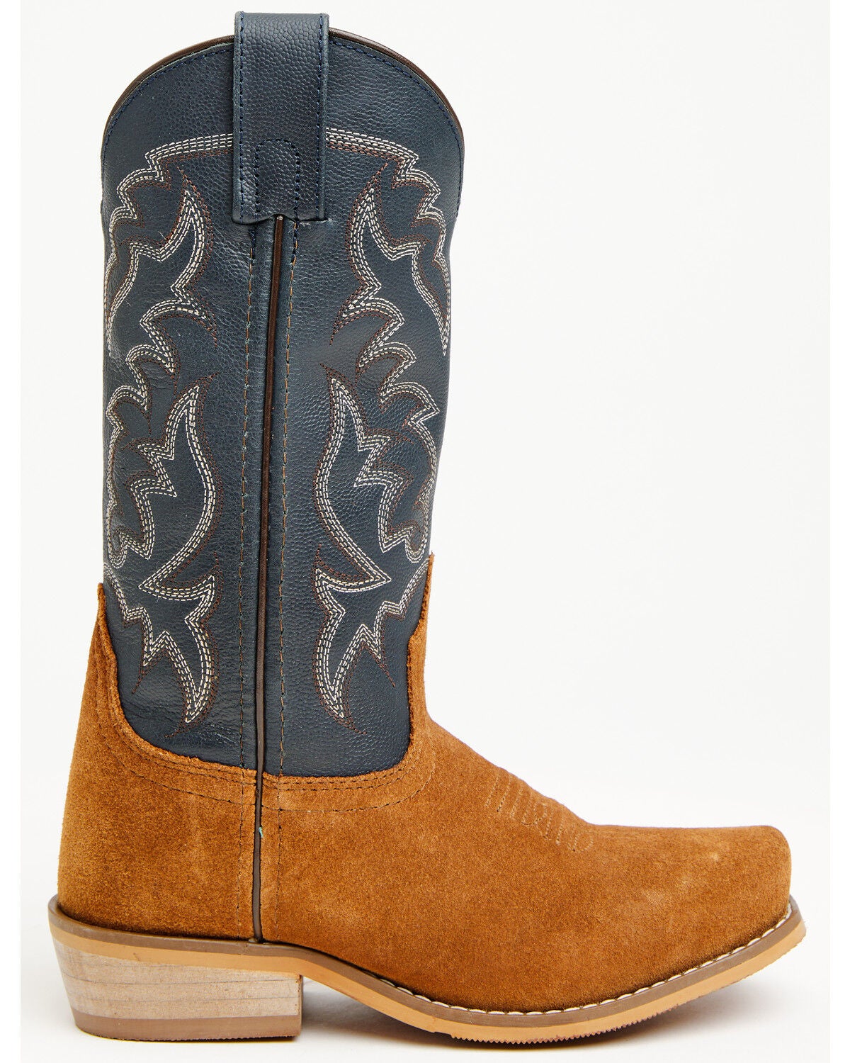 Image #2 - Cody James Boys' Jace Western Boots - Square Toe, Blue, hi-res