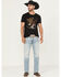Image #1 - Cody James Men's Cyclone Wash Jackson Slim Straight Stretch Denim Jeans, Light Wash, hi-res