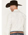 Cinch Men's Modern Fit Large Paisley Print Snap Western Shirt , Cream, hi-res