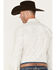 Image #4 - Cinch Men's Modern Fit Large Paisley Print Long Sleeve Snap Western Shirt , Cream, hi-res