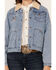 Image #3 - Kimes Ranch Women's Star Denim Jacket, Blue, hi-res