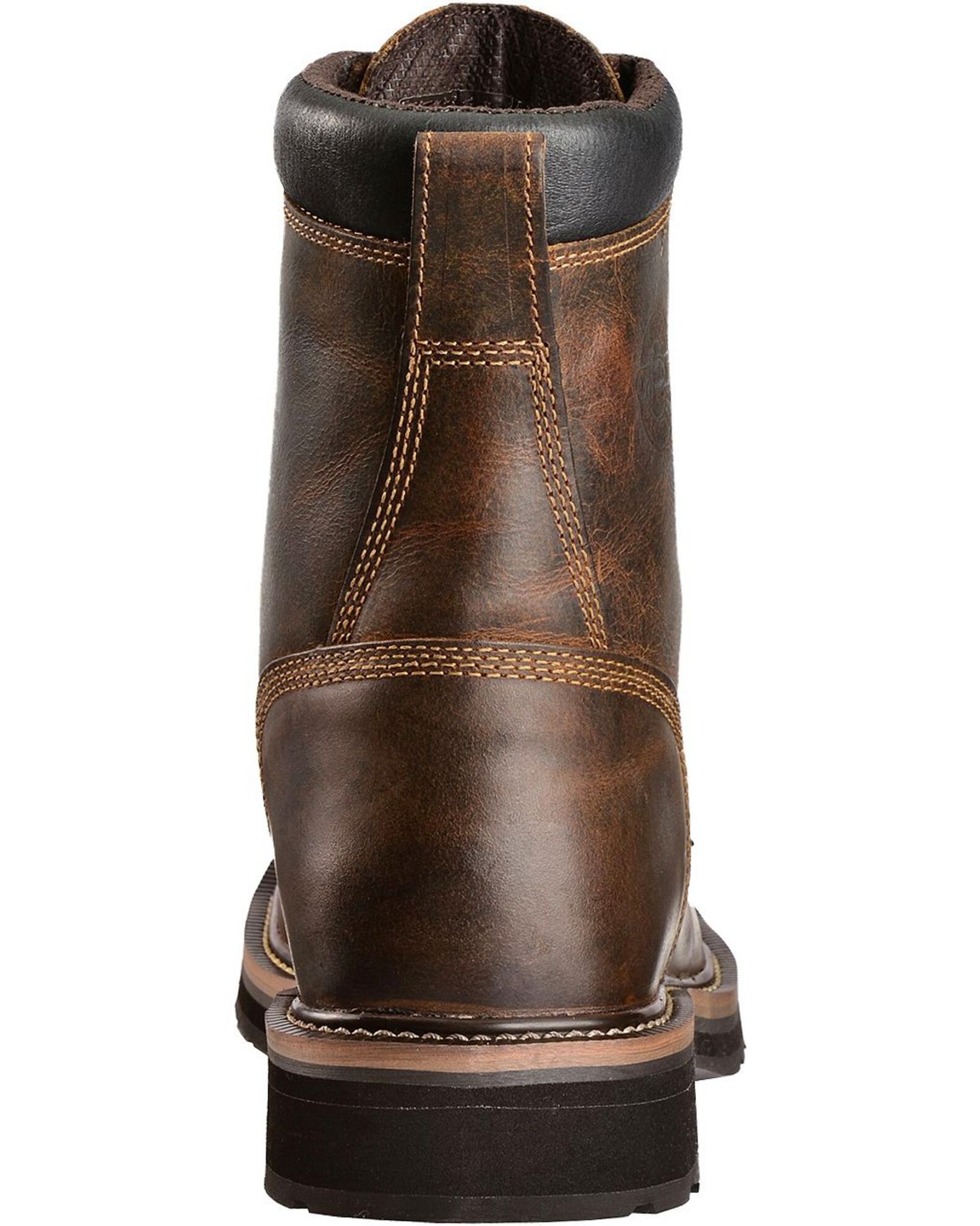 Justin Men s Stampede Pulley 8 Lace Up Work Boots Steel Toe Boot Barn