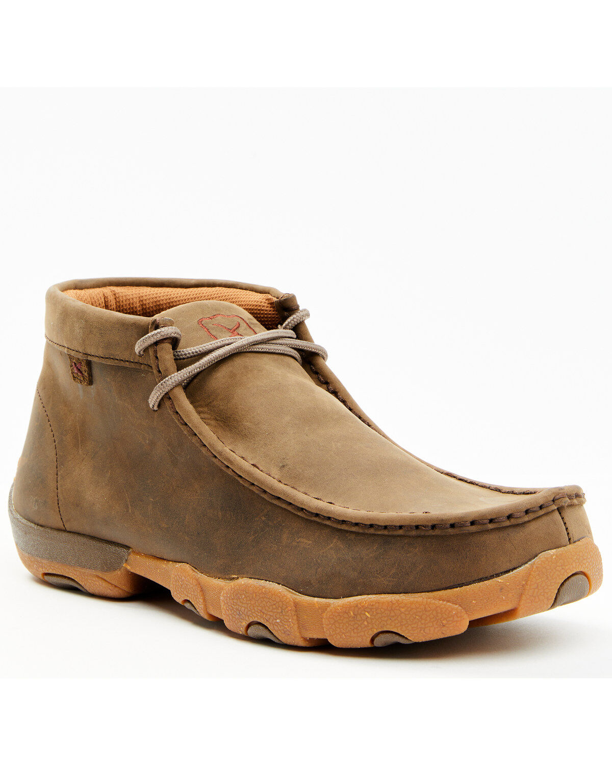 Image #1 - Twisted X Men's Chukka Driving Mocs, Dark Brown, hi-res