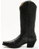 Image #3 - Ariat Women's Round Up Collins Western Boots - Snip Toe, Black, hi-res