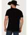 Image #4 - Cody James Men's Navajo Steerhead Logo Short Sleeve Graphic T-Shirt, Black, hi-res