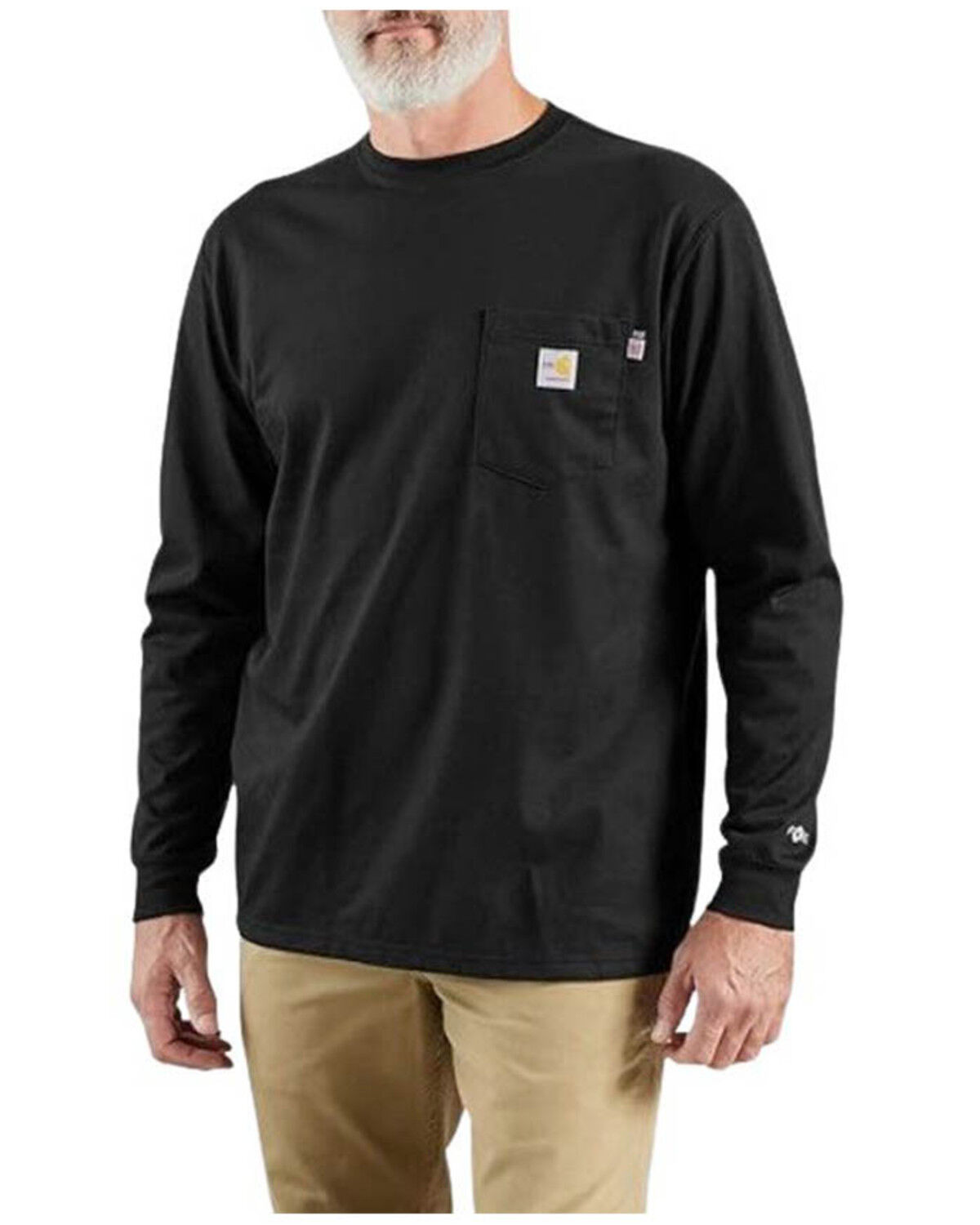 Carhartt Men´s FR Force® Loose Fit Midweight Long Sleeve Pocket Work T-Shirt -Tall