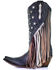 Corral Women's Lamb Stars Inlay & Studs Western Boots - Snip Toe, Blue, hi-res