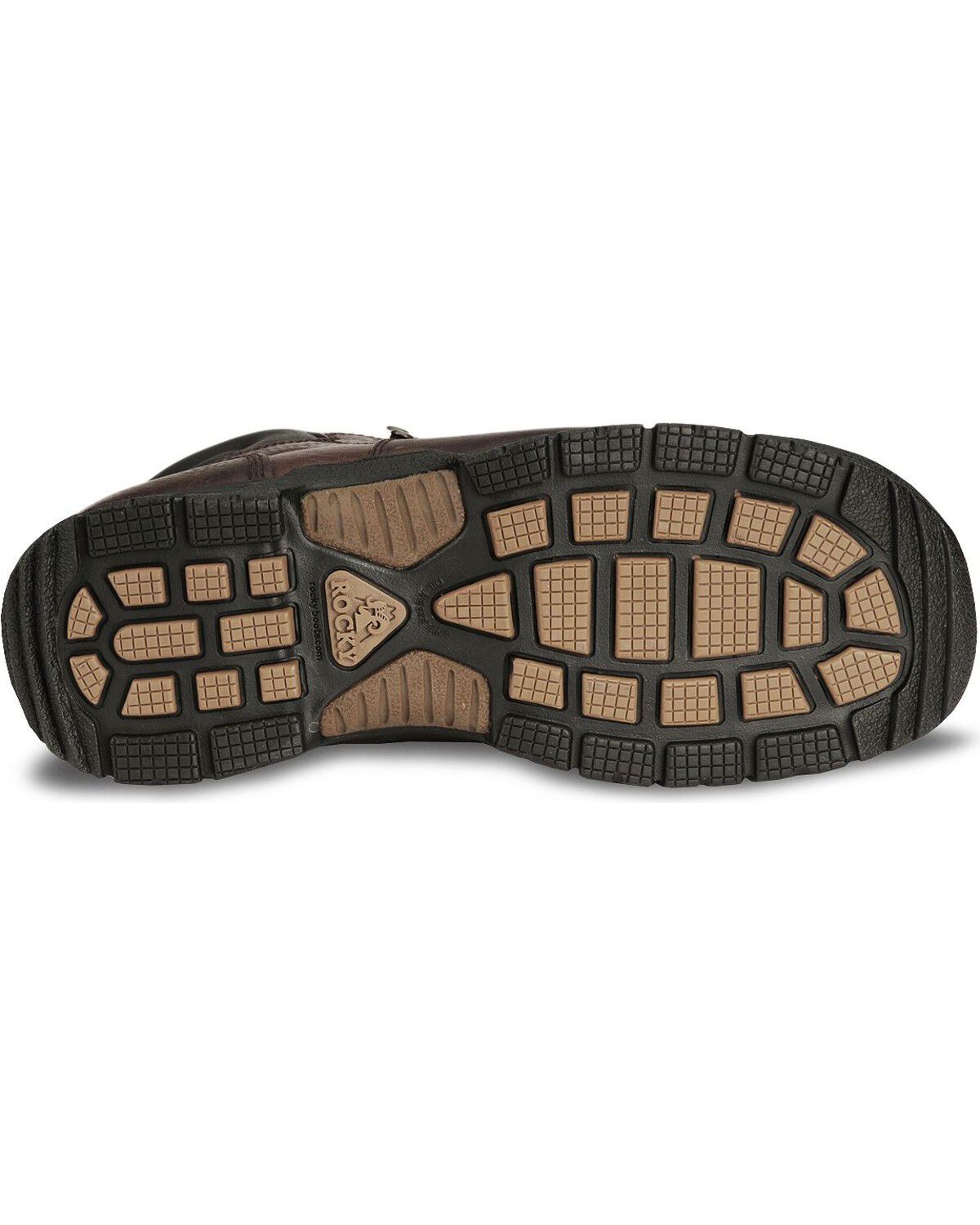 Image #5 - Rocky Men's Mobilite Steel Toe Hiking Boots, Brown, hi-res