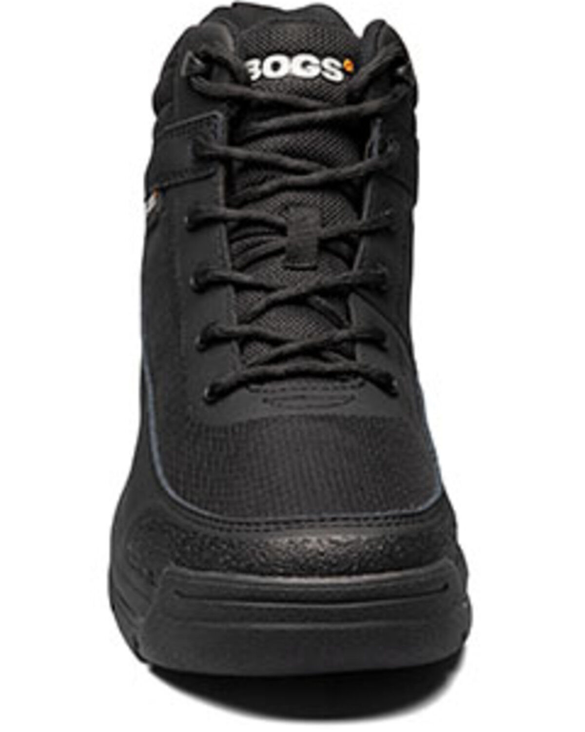 Image #4 - Bogs Men's 8" Shale Mid Glacial Grip Waterproof Work Boots - Soft Toe, Black, hi-res