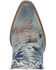 Image #6 - Dingo Women's Texas Tornado Western Boots - Round Toe, Blue, hi-res