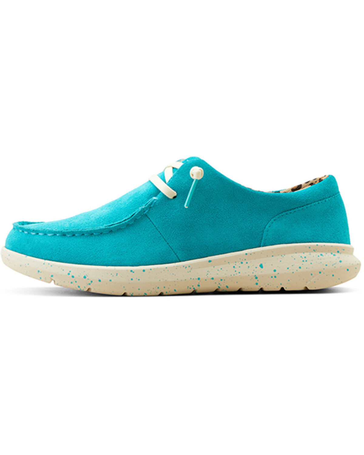 Image #2 - Ariat Women's Hilo Casual Shoes - Moc Toe, Blue, hi-res