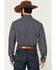 Image #4 - Cinch Men's Geo Print Long Sleeve Button-Down Stretch Western Shirt, Blue, hi-res
