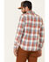 Image #4 - Flag & Anthem Men's Pagedale Vintage Wash Plaid Long Sleeve Button-Down Western Shirt, , hi-res